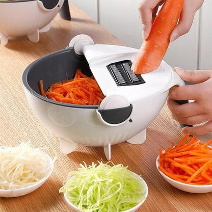 6-in-1 Multifunctional Salad Spinner & Vegetable Slicer – Grater, Shredder, Cutter & Washing Bowl

Short Product Title

6-in-1 Salad Spinner & Vegetable Cutter